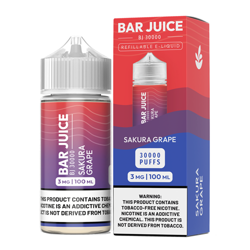 Bar Juice Sakura Grape 100mL - ZOE COHEN