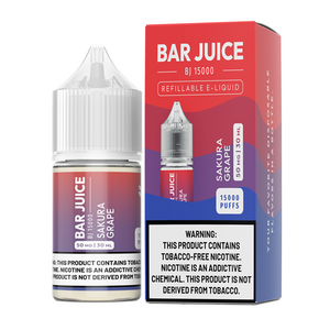 Bar Juice Sakura Grape Salt 30mL - ZOE COHEN