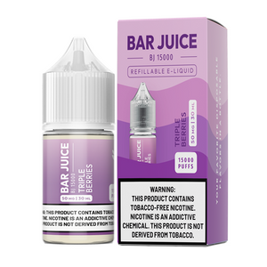 Bar Juice Triple Berries Salt 30mL - ZOE COHEN