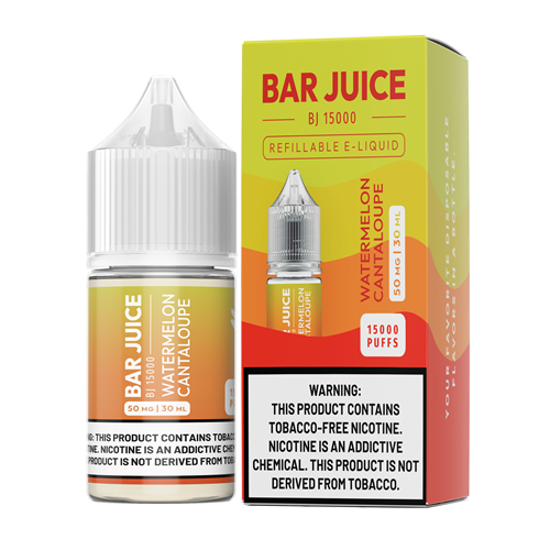 Bar Juice Watermelon Cantaloupe Salt 30mL - ZOE COHEN