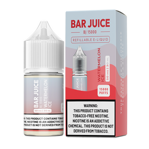 Bar Juice Watermelon Ice Salt 30mL - ZOE COHEN