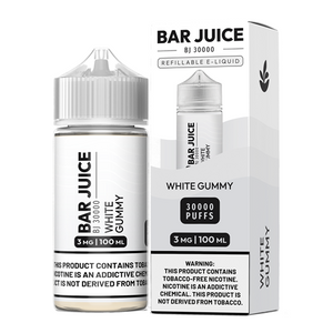 Bar Juice White Gummy 100mL - ZOE COHEN