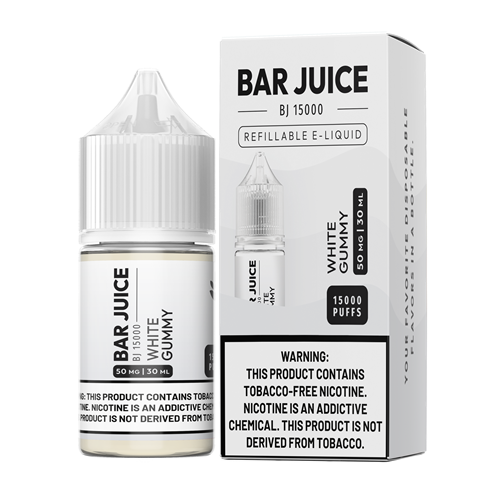 Bar Juice White Gummy Salt 30mL - ZOE COHEN