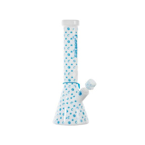 Cookies Cookie V Beaker Water Pipe White - ZOE COHEN