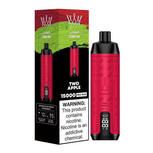 Crown Bar 15000 Puffs Disposable Vape Device - 1PC - ZOE COHEN