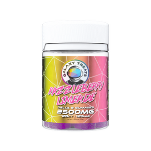 Galaxy Treats Moon Babies Razzleberry Limeade Delta 8 Gummies - 2500mg - ZOE COHEN