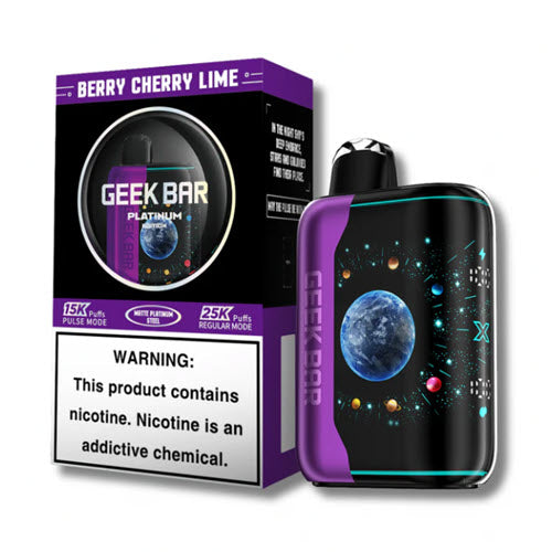 Geek Bar Pulse X Platinum Edition 25K Disposable Vape Device - 1PC