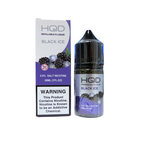 HQD Black Ice Salt 30mL - ZOE COHEN