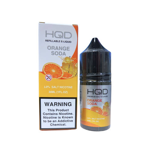 HQD Orange Soda Salt 30mL - ZOE COHEN