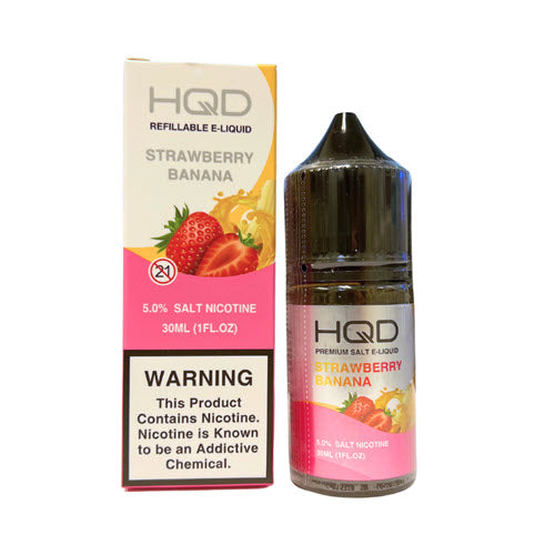 HQD Strawberry Banana Salt 30mL - ZOE COHEN