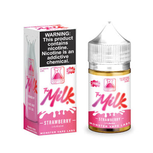 The Milk Strawberry Salt 30mL - ZOE COHEN