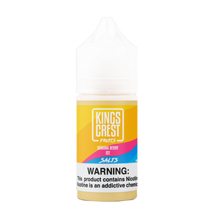 Kings Crest Fruits Banana Berry Ice Salt 30mL - ZOE COHEN