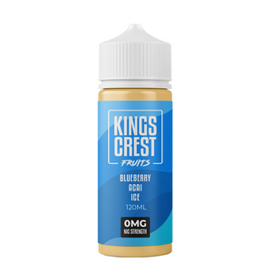 Kings Crest Fruits Blueberry Acai Ice 120mL - ZOE COHEN