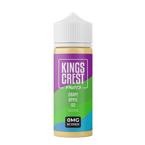 Kings Crest Fruits Grape Apple Ice 120mL - ZOE COHEN