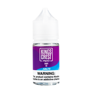 Kings Crest Fruits Grape Ice Salt 30mL - ZOE COHEN