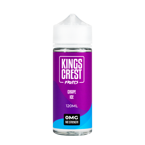 Kings Crest Fruits Grape Ice 120mL - ZOE COHEN