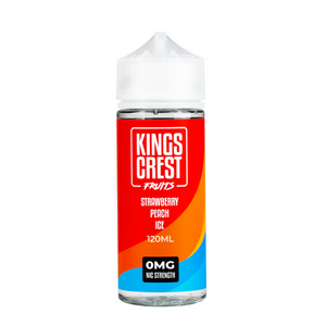 Kings Crest Fruits Strawberry Peach Ice 120mL - ZOE COHEN