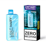 Lost Mary MT15000 Turbo ZERO 0% Disposable Vape Device - 6PK