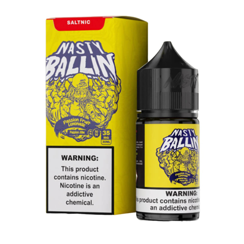 Nasty Ballin Salt Passion Fruit Lemonade Passion Killa 30mL - ZOE COHEN