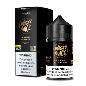 Nasty Bronze Blend Caramel Tobacco 60mL - ZOE COHEN