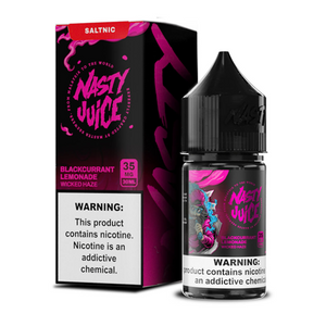 Nasty Salt Blackcurrant Lemonade Wicked Haze 30mL - ZOE COHEN