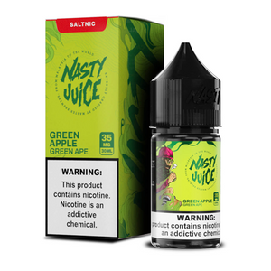 Nasty Salt Green Apple Green Ape 30mL - ZOE COHEN