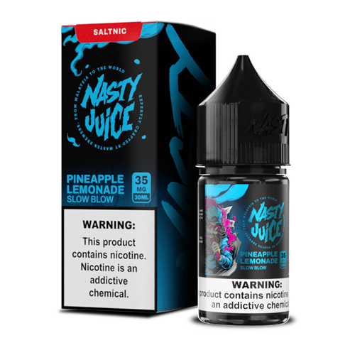 Nasty Salt Pineapple Lemonade Slow Blow 30mL - ZOE COHEN