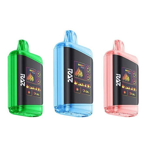 Raz DC25000 ZERO 0% Disposable Vape Device - 3PK