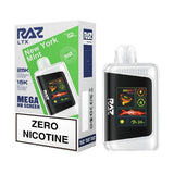 Raz DC25000 ZERO 0% Disposable Vape Device - 3PK