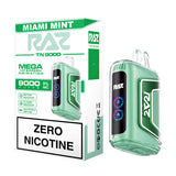 Raz TN9000 ZERO 0% Disposable Vape Device - 1PC