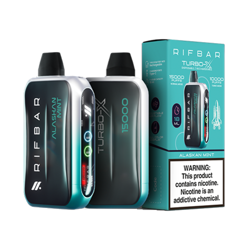 Rifbar Turbo-X Disposable Vape Device - 1PC - ZOE COHEN