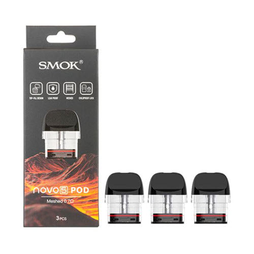 SMOK Novo 5 Replacement Pod Cartridge - 3PK - ZOE COHEN