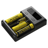 NITECORE NEW I4 INTELLICHARGER BATTERY CHARGER - FOUR BAY - ZOE COHEN