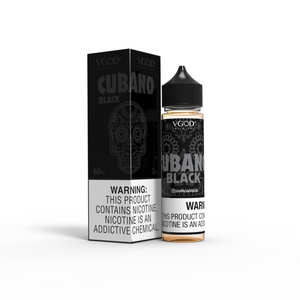 VGOD Cubano Black 60mL - ZOE COHEN