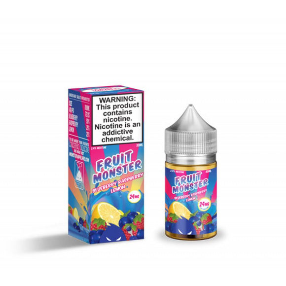 Fruit Monster Blueberry Raspberry Lemon Salt 30mL - ZOE COHEN