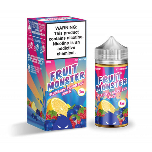 Fruit Monster Blueberry Raspberry Lemon 100mL - ZOE COHEN