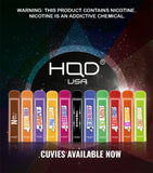 HQD Cuvie Disposable Vape Device - 18PCS - ZOE COHEN