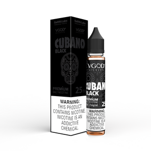 VGOD Cubano Black SaltNic 30mL - ZOE COHEN