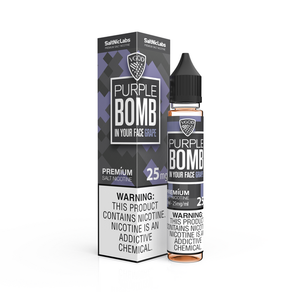 VGOD Purple Bomb SaltNic 30mL - ZOE COHEN