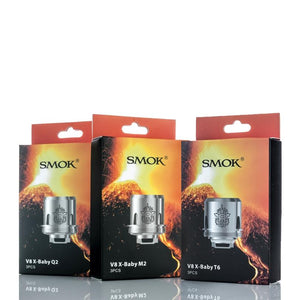 SMOK TFV8  X-Baby Replacement Coil - 3PK - ZOE COHEN