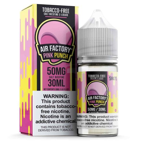 Air Factory Pink Punch Salts Tobacco Free Nicotine 30mL | ZOE COHEN