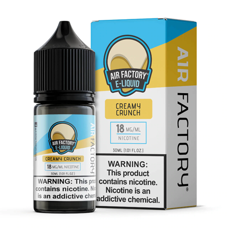Air Factory Creamy Crunch Salt 30mL - ZOE COHEN
