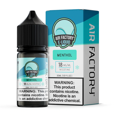 Air Factory Menthol Salts 30mL - ZOE COHEN