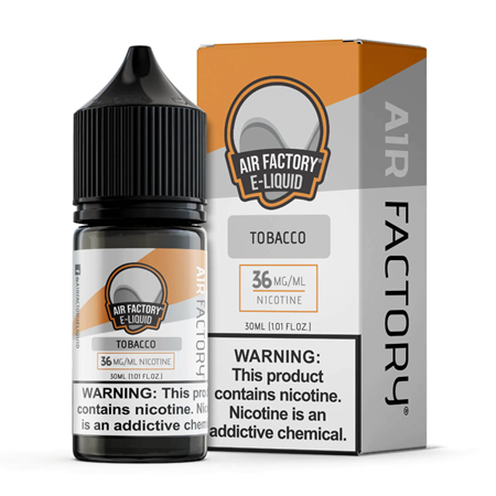 Air Factory Tobacco Salt 30mL - ZOE COHEN