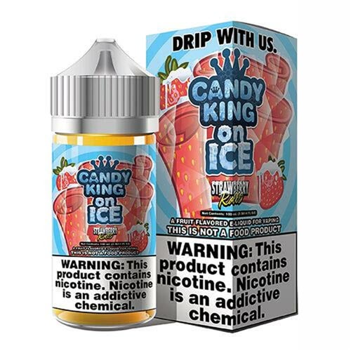 Candy King on Ice Strawberry Rolls 100mL - ZOE COHEN