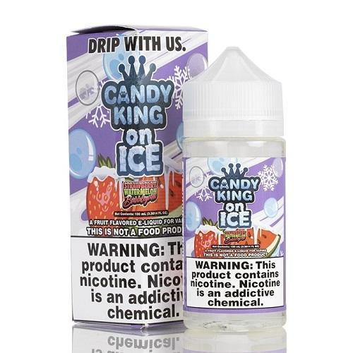 Candy King on Ice Strawberry Watermelon Bubblegum 100mL - ZOE COHEN