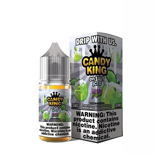 Candy King on Salt Iced Hard Apple 30mL - ZOE COHEN