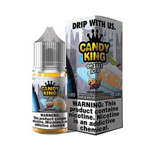 Candy King on Salt Iced Peachy Rings 30mL - ZOE COHEN