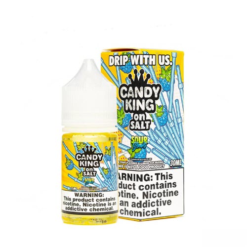 Candy King on Salt Sour Straws 30mL - ZOE COHEN