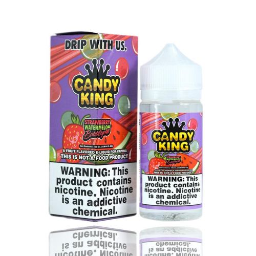 Candy King Strawberry Watermelon Bubblegum 100mL - ZOE COHEN